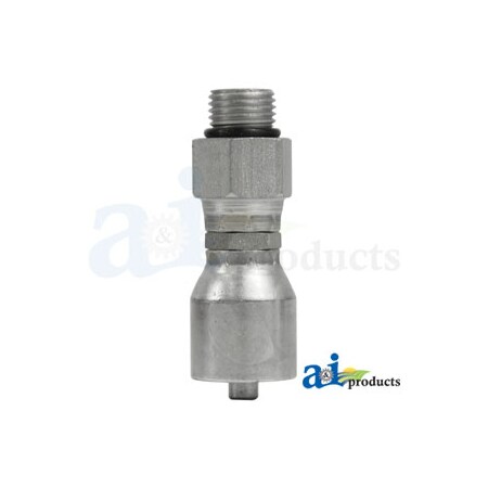 A & I Products (HW-MBX) Male O-Ring Boss - Swivel 3" x1" x1" A-MBX-04-06-W